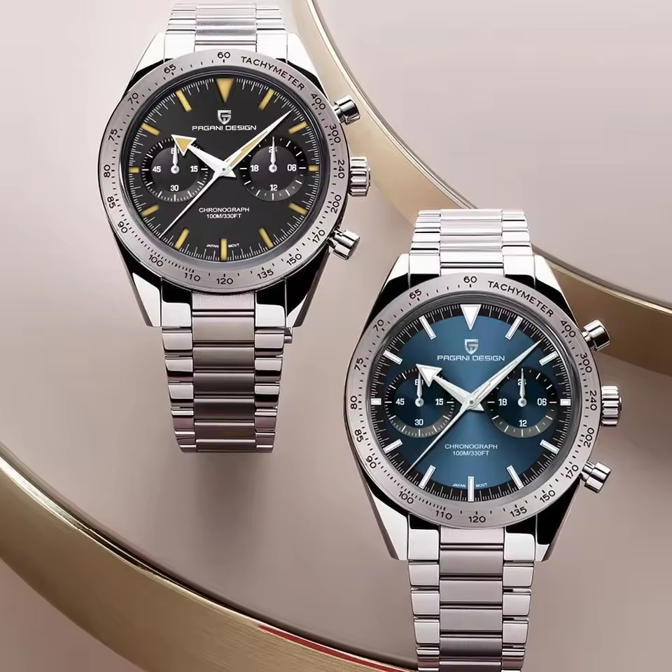 Luxury Watch In Japan - PAGANI DESIGN Retro Luxury Quartz Men