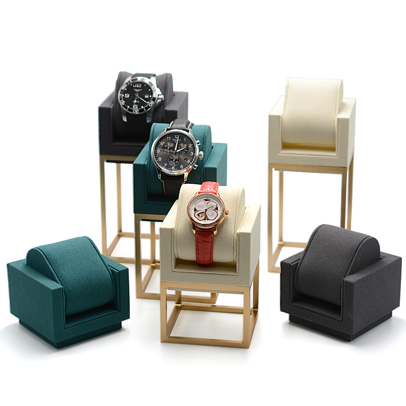 Luxury Watch Photography - Watch Display Stand Metal Frame Watch