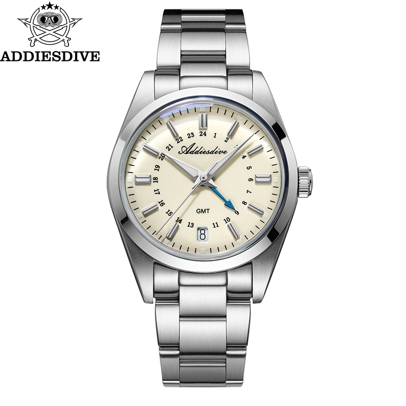 Luxury Watch And Bracelet - ADDIESDIVE Hot Brand 36mm Luxury GMT
