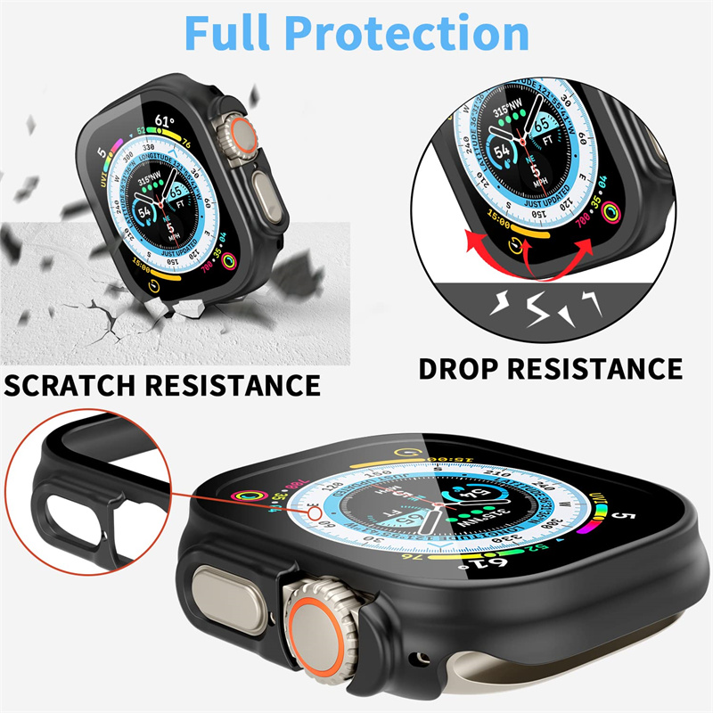 Glass+case For Apple Watch Ult - Luxury Watch Apple Bands 评论和价格