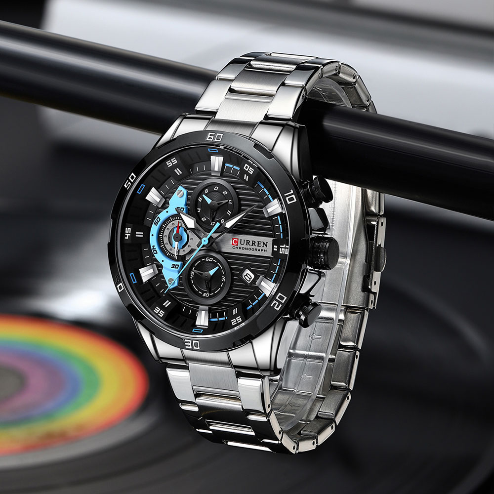 Watches For Men CURREN Man Wri - Luxury Watch Wallpaper 评论和价格