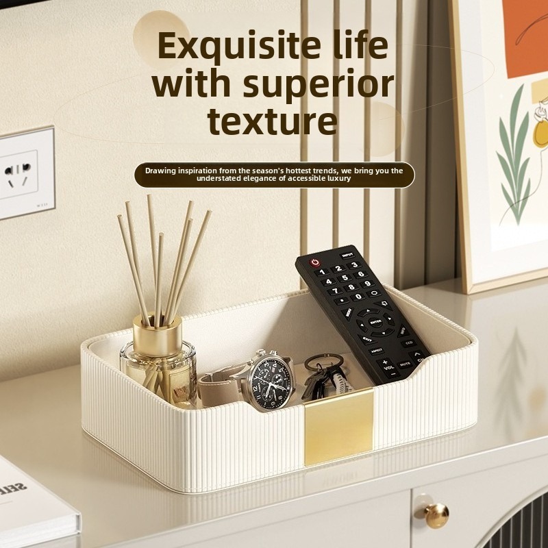 PU Leather Desk Tray - Multi-L - Luxury Watch Level 评论和价格