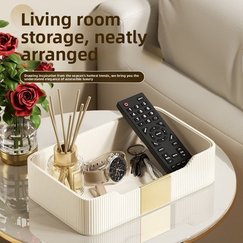PU Leather Desk Tray - Multi-L - Luxury Watch Level 评论和价格
