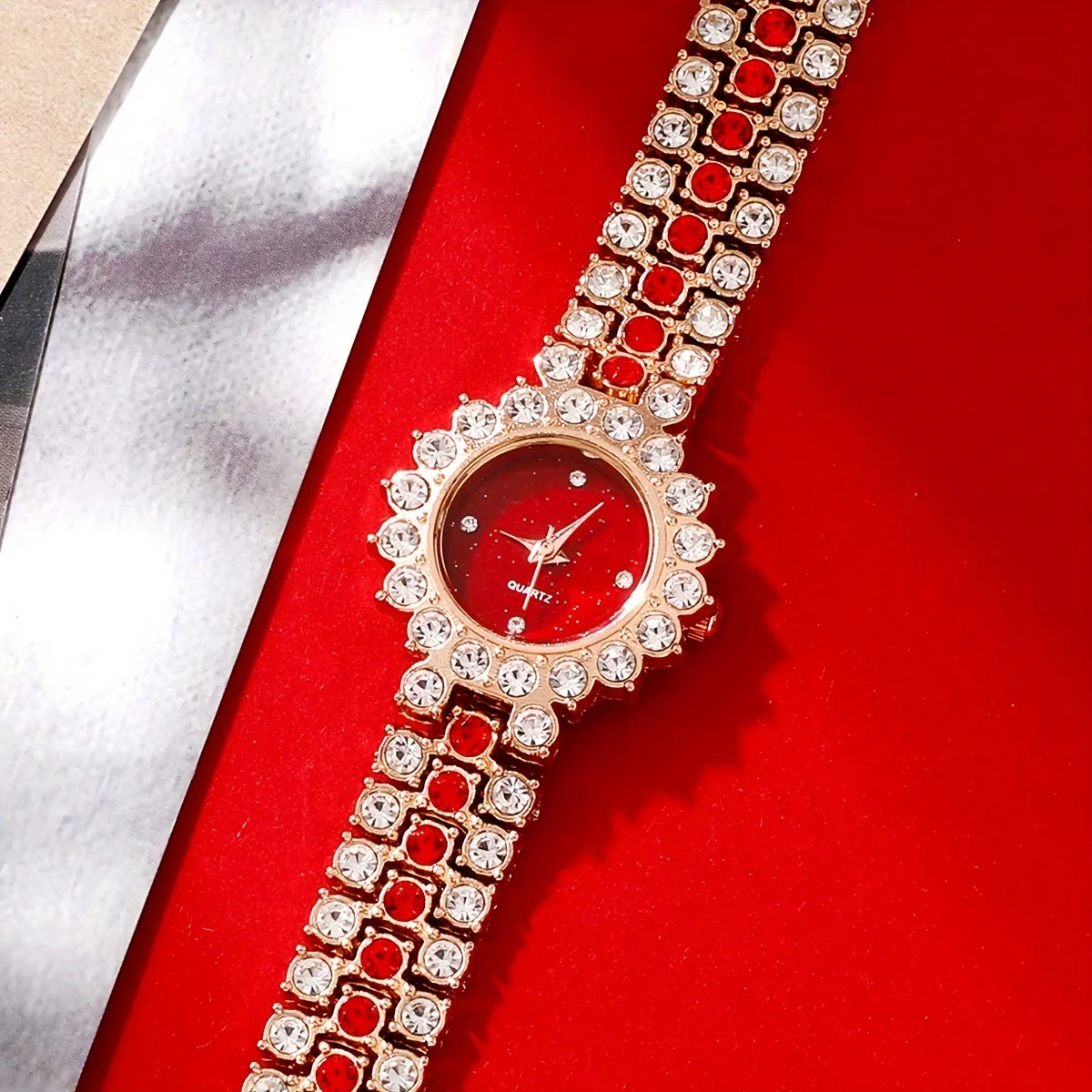 2pcs/set Women's Watch Luxury  - Luxury Watch Gift For Her 评论和价格
