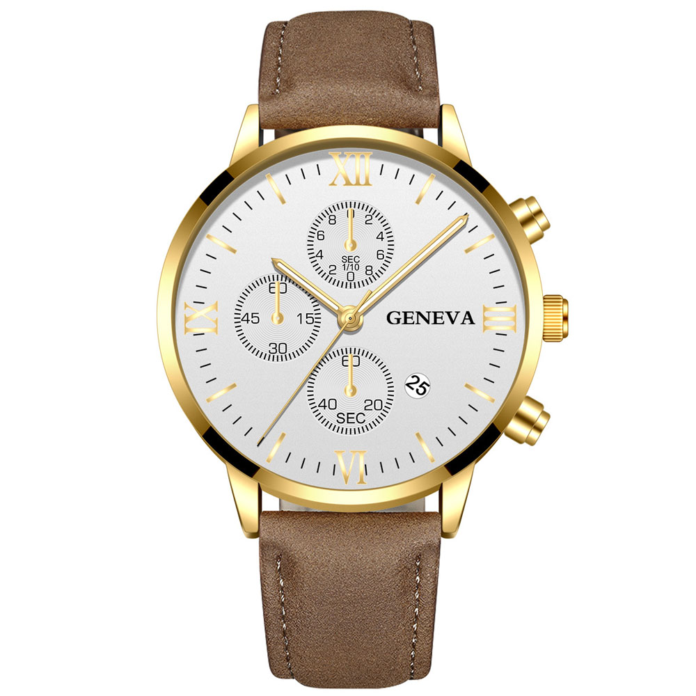 Geneva Fashion  Men Date Alloy - Luxury Watch Holder For Men 评论和价格
