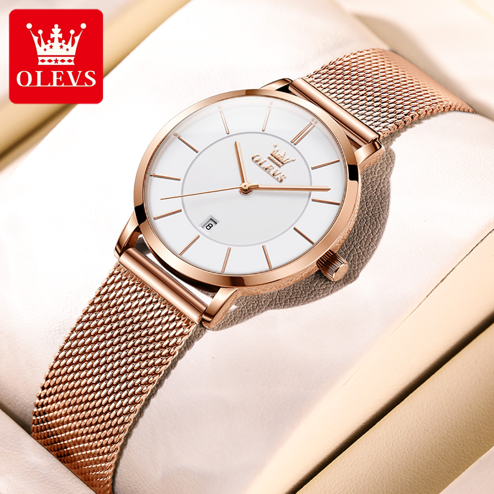 OLEVS Woman Watch 5869 Elegant - Luxury Watch Logo 评论和价格