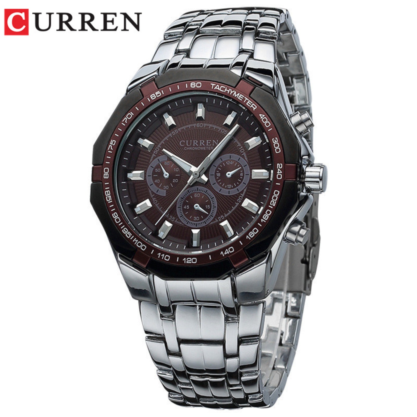 CURREN Men Luxury Brand Milita - Luxury Watch Logo 评论和价格