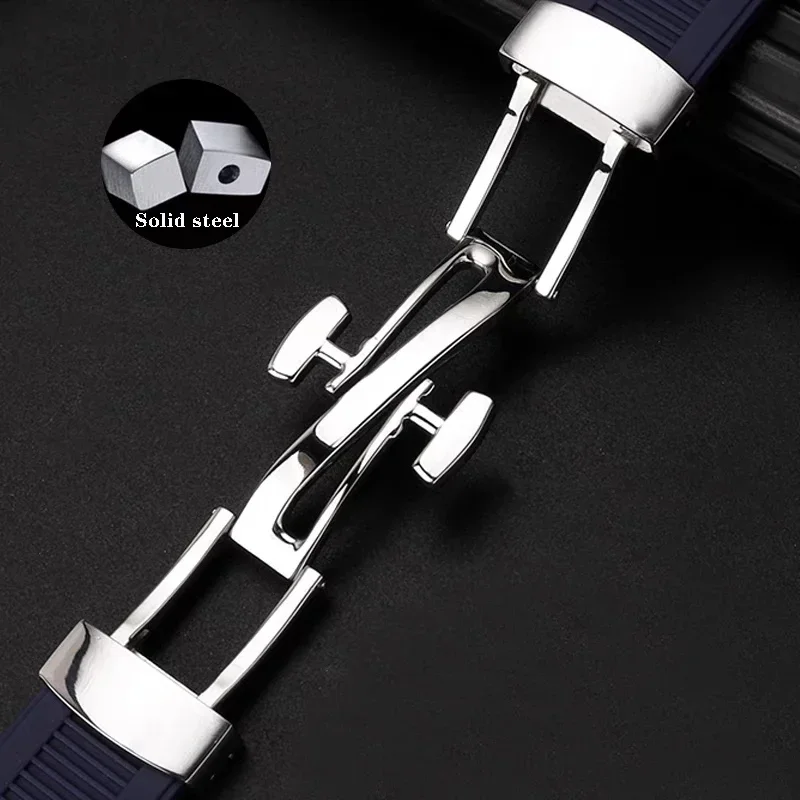 Silicone Watch Strap For Patek - Patek Philippe Watch Nautilus 评论和价格