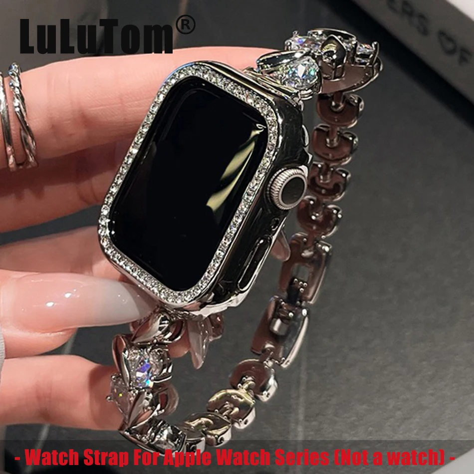 Love Diamond Strap For Apple W - Luxury Watch Apple Bands 评论和价格