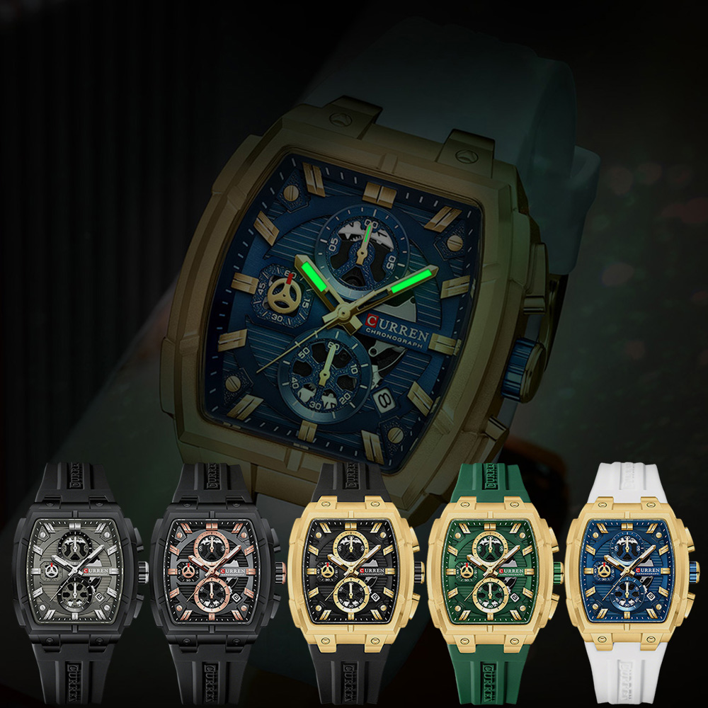 CURREN Luxury Vintage Watch fo - Luxury Watch And Bracelet 评论和价格