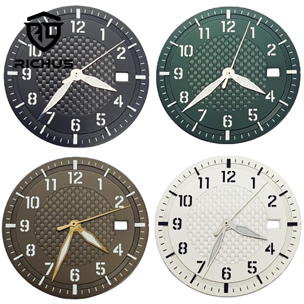 RICHUS 34mm Black Sterile Watc - Luxury Watch Face 评论和价格