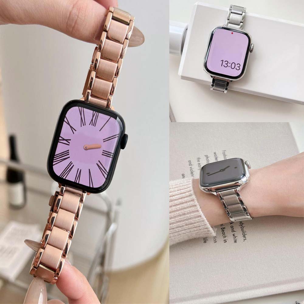 Slim Metal Band For Apple Watc - Luxury Watch Apple Bands 评论和价格