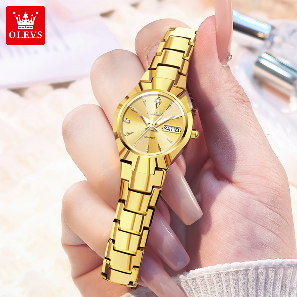 OLEVS Ladies Watch 8697 Luxury - Luxury Watch And Bracelet 评论和价格