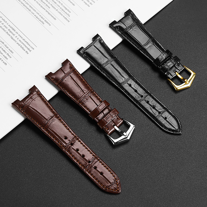 Crocodile Watchband Metal Head - Patek Philippe Watch Nautilus 评论和价格
