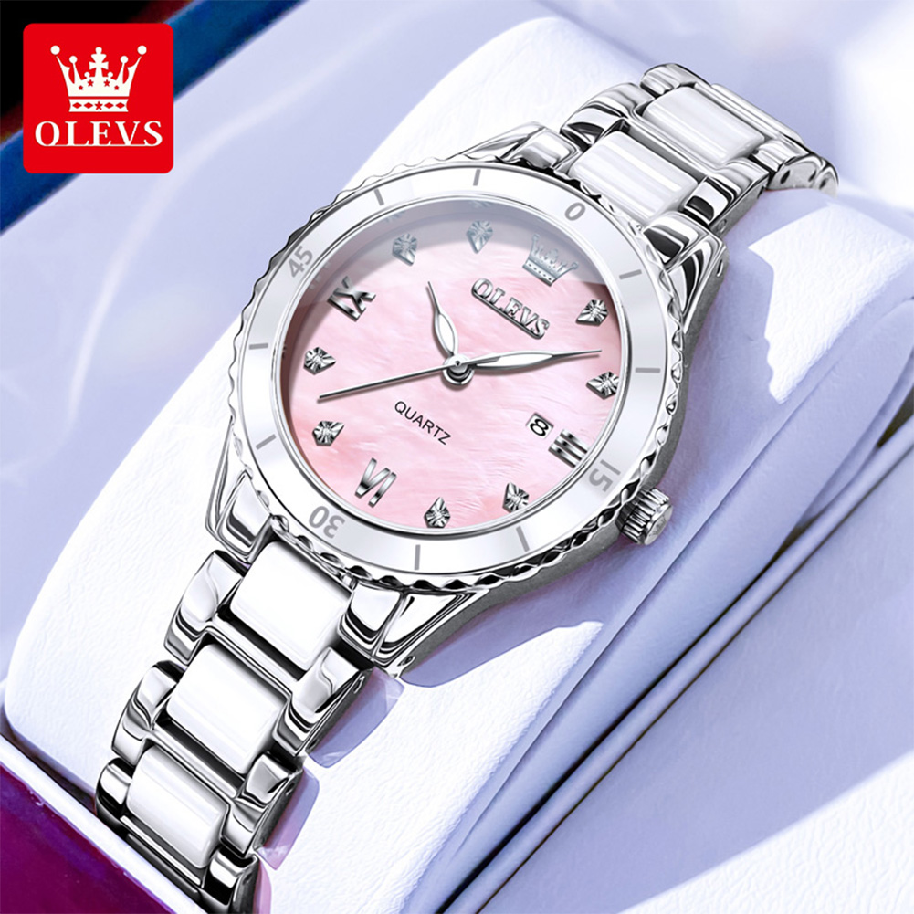 OLEVS 9985 Women Watch Luxury  - Luxury Watch Gift For Her 评论和价格
