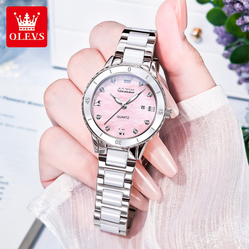OLEVS 9985 Women Watch Luxury  - Luxury Watch Gift For Her 评论和价格