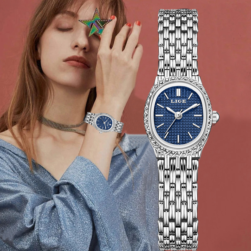 LIGE Fashion Luxury Quartz Wom - Luxury Watch Box 评论和价格