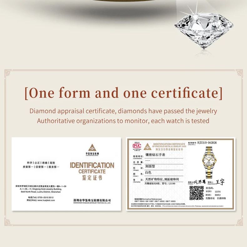 OUPINKE 3199 Swiss Movement Me - Luxury Watch Gift For Her 评论和价格
