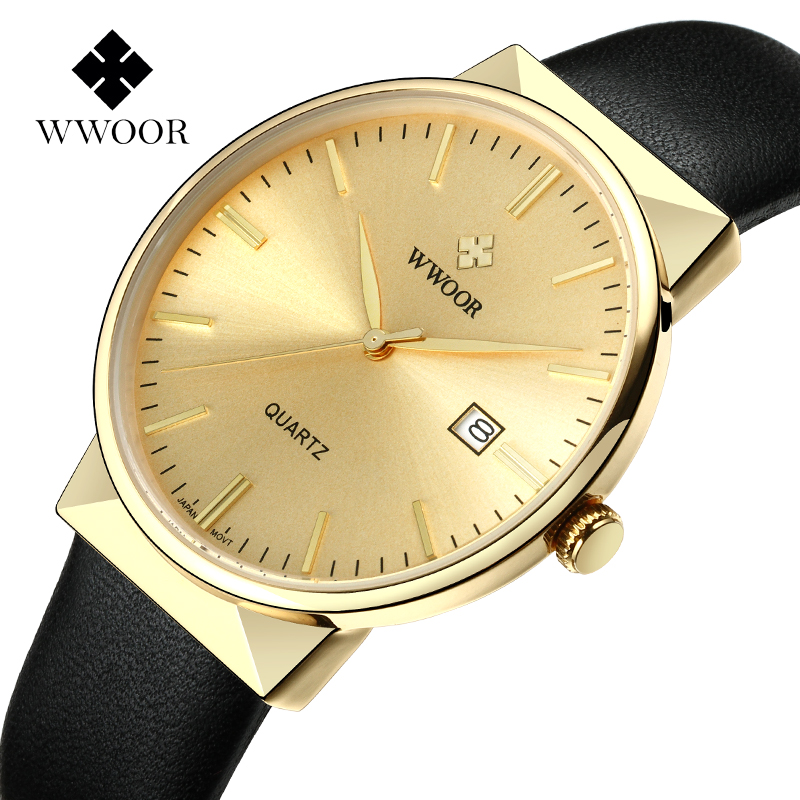 WWOOR Men's Watches Top Brand  - Luxury Watch Holder For Men 评论和价格