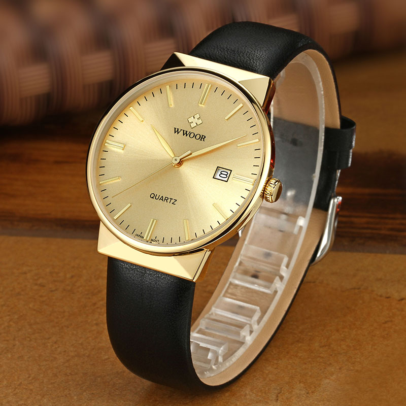 WWOOR Men's Watches Top Brand  - Luxury Watch Holder For Men 评论和价格