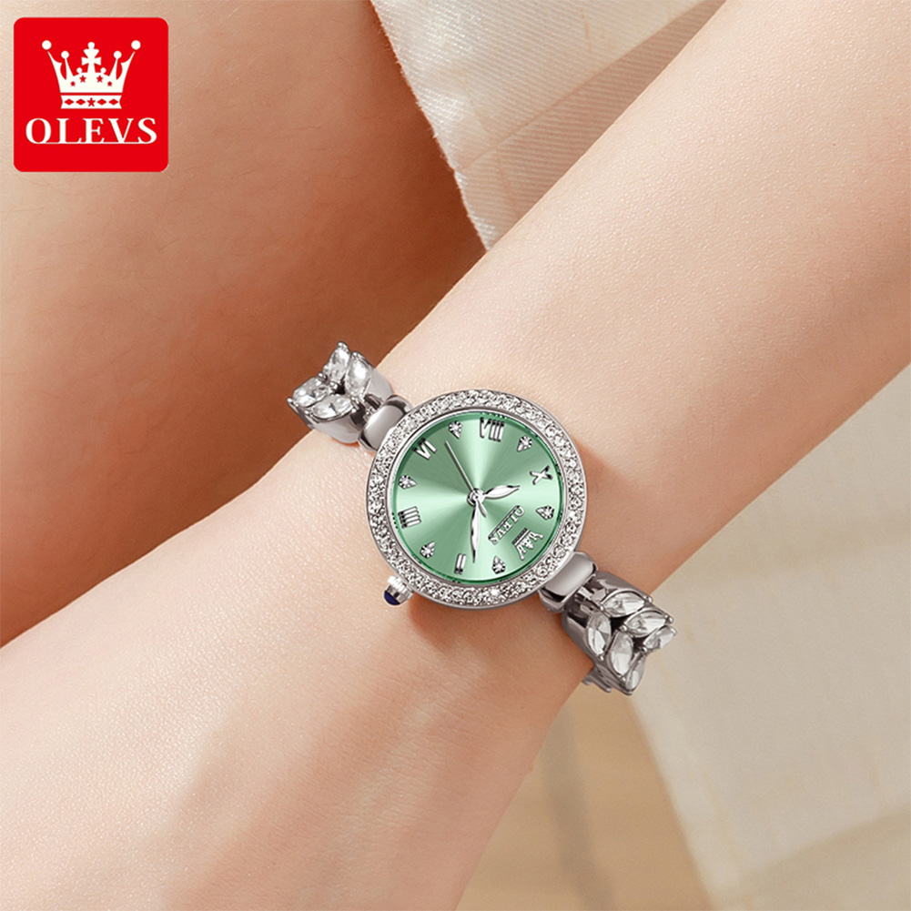 OLEVS Brand Watch Women's Fash - Luxury Watch Logo 评论和价格