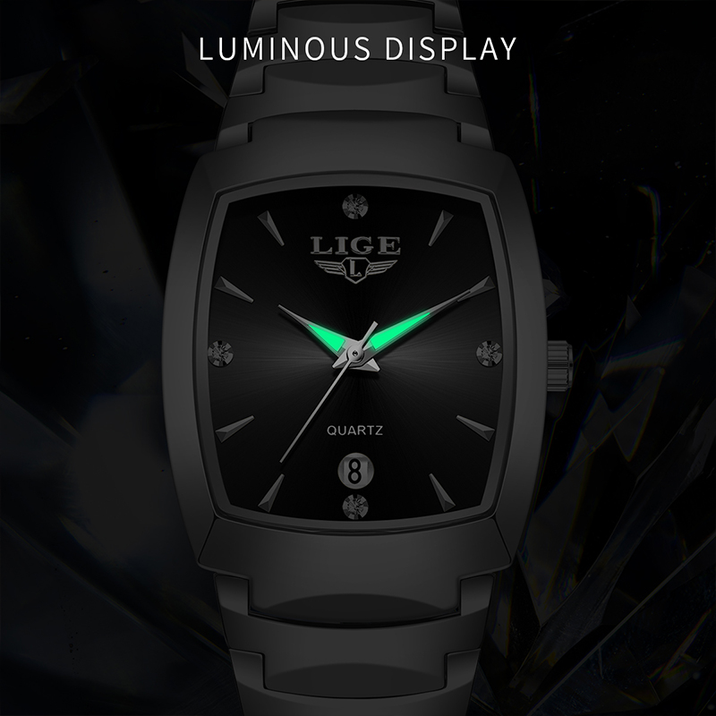 LIGE Watch women Business Luxu - Luxury Watch And Bracelet 评论和价格