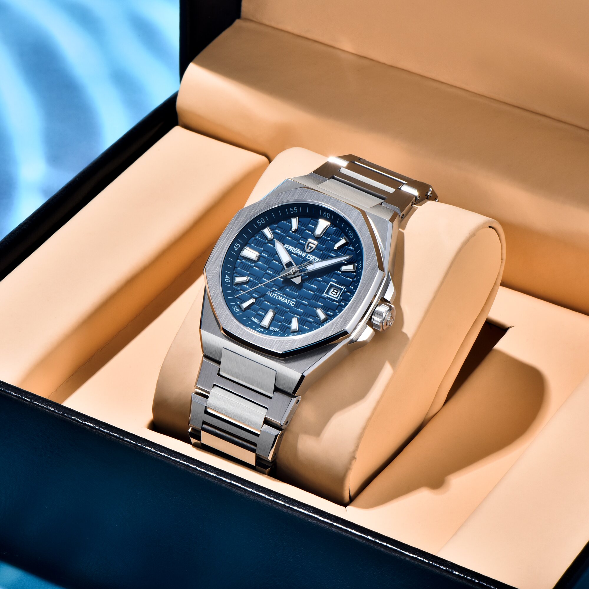 PAGANI DESIGN Mens Mechanical  - Luxury Watch Level 评论和价格