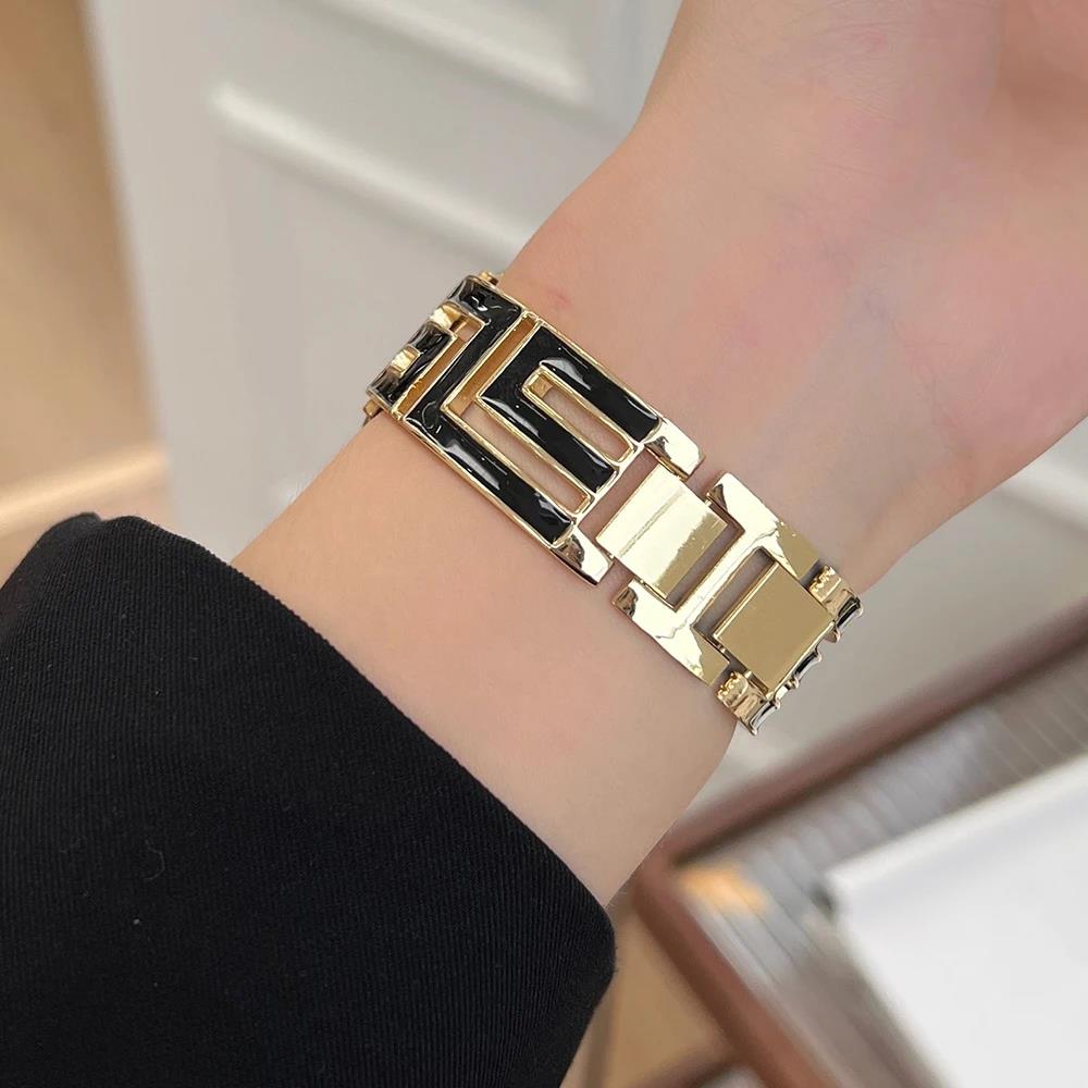 Luxury Metal Strap For Apple W - Luxury Watch Apple Bands 评论和价格