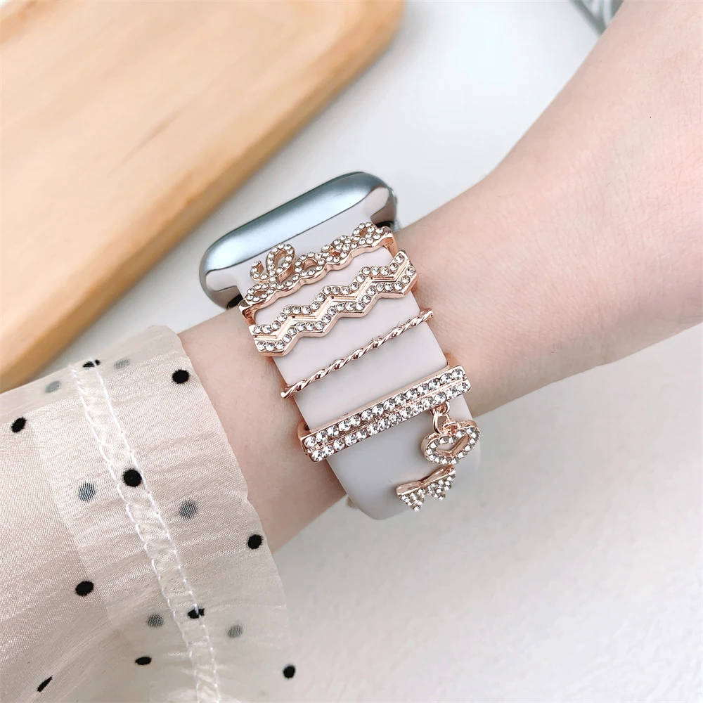 Decoration Ring For Apple watc - Luxury Watch Apple Bands 评论和价格