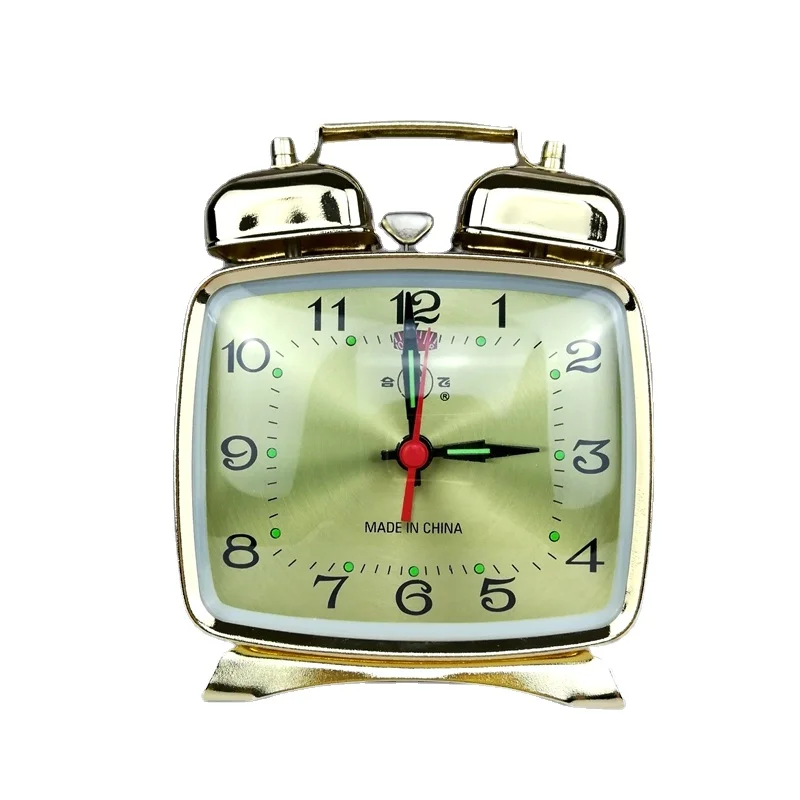 Metal Mechanical Alarm Clock C - Luxury Watch Face 评论和价格
