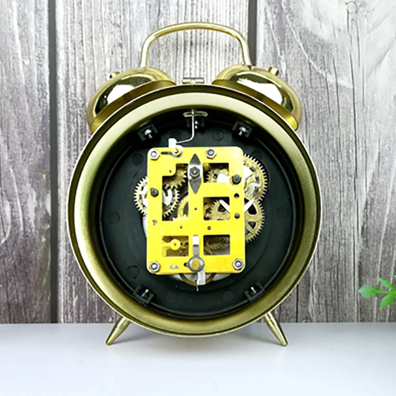 Metal Mechanical Alarm Clock C - Luxury Watch Face 评论和价格