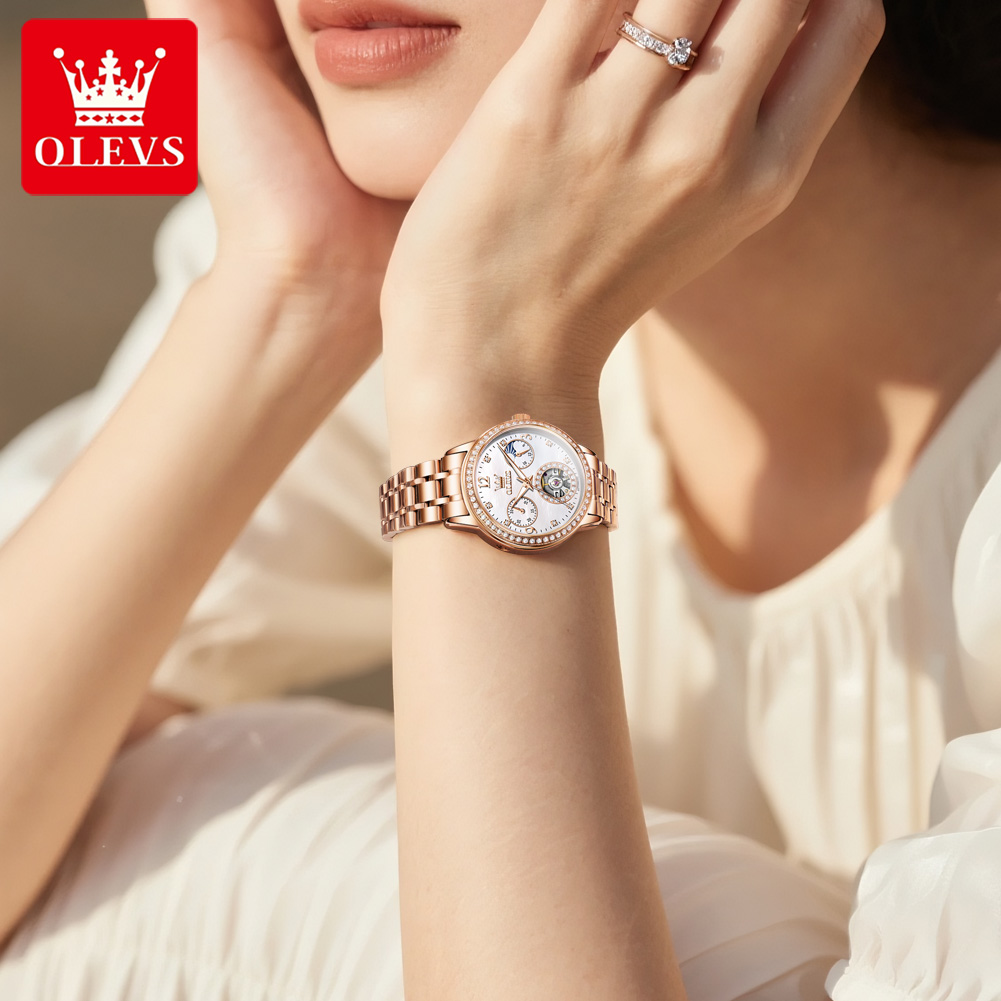 OLEVS Women's Watches Top Bran - Luxury Watch And Bracelet 评论和价格