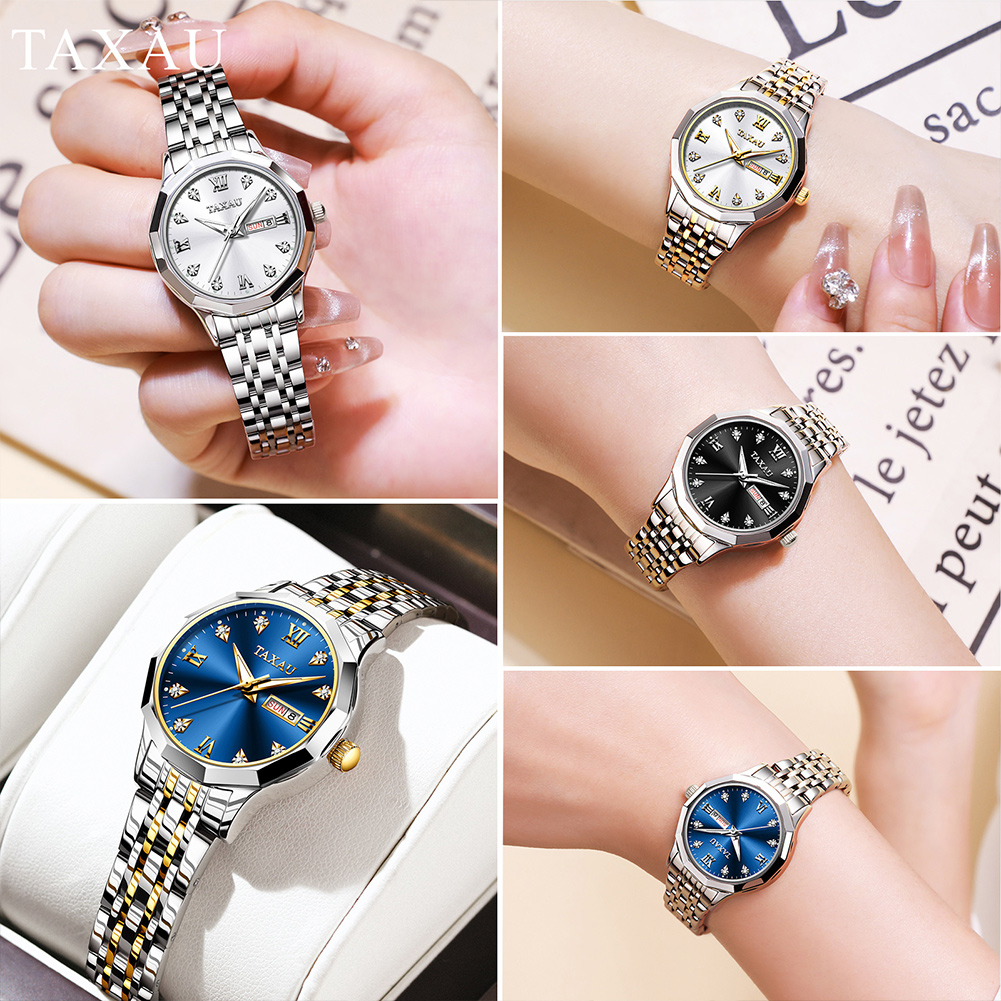 OLEVS Fashion Golden Watch for - Luxury Watch Logo 评论和价格