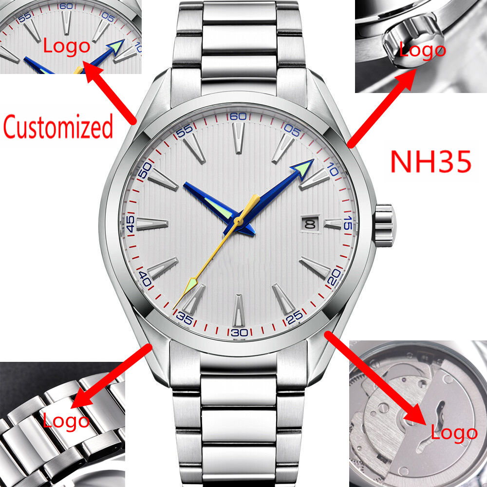Custom Logo 41mm Men Miyota/NH - Luxury Watch Logo 评论和价格