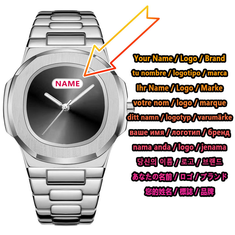 Custom Logo Men's Quartz Watch - Luxury Watch Logo 评论和价格