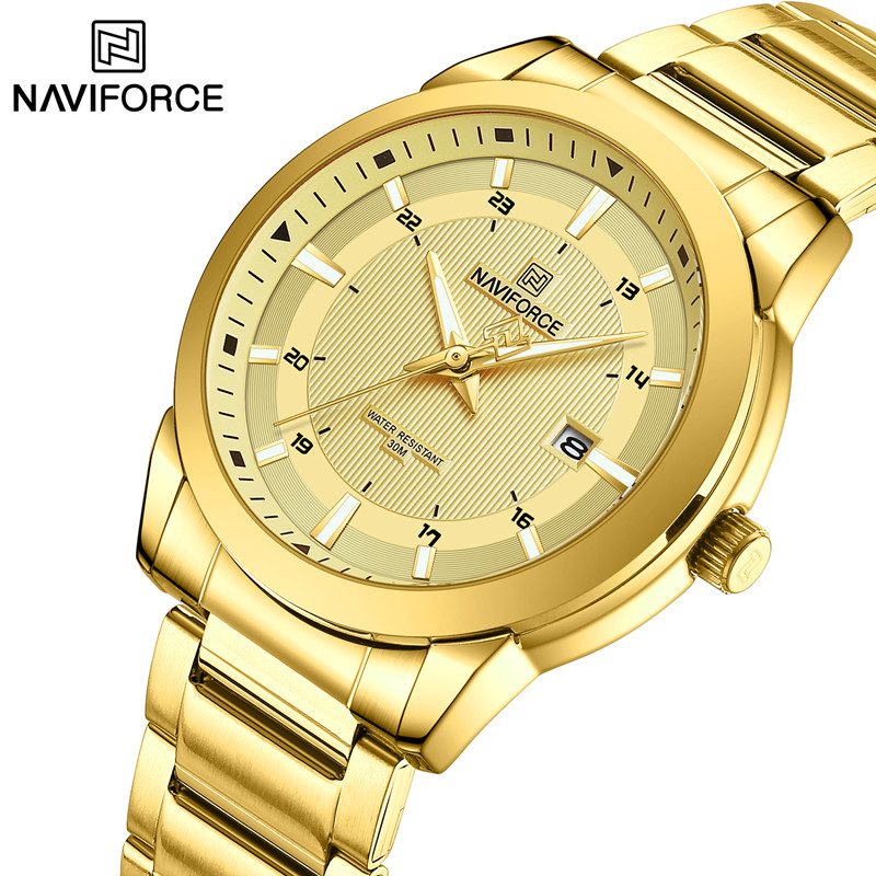 2024 Top Brand NAVIFORCE Mens  - Luxury Watch Exhibition 评论和价格