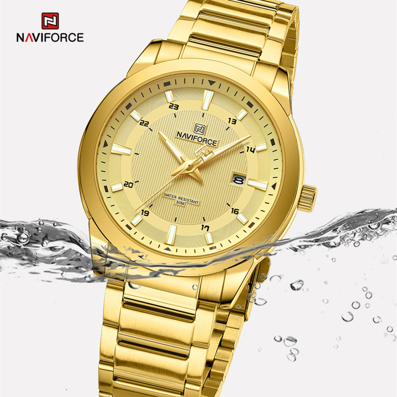 2024 Top Brand NAVIFORCE Mens  - Luxury Watch Exhibition 评论和价格
