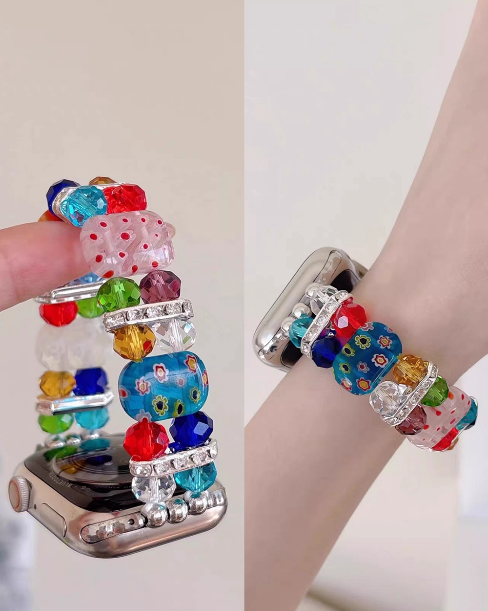 Luxury Elastic Bracelet Link S - Luxury Watch Apple Bands 评论和价格