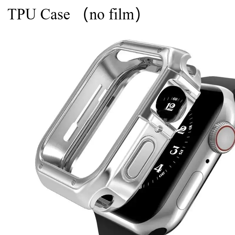 Luxury Strap+Case For Apple Wa - Luxury Watch Apple Bands 评论和价格